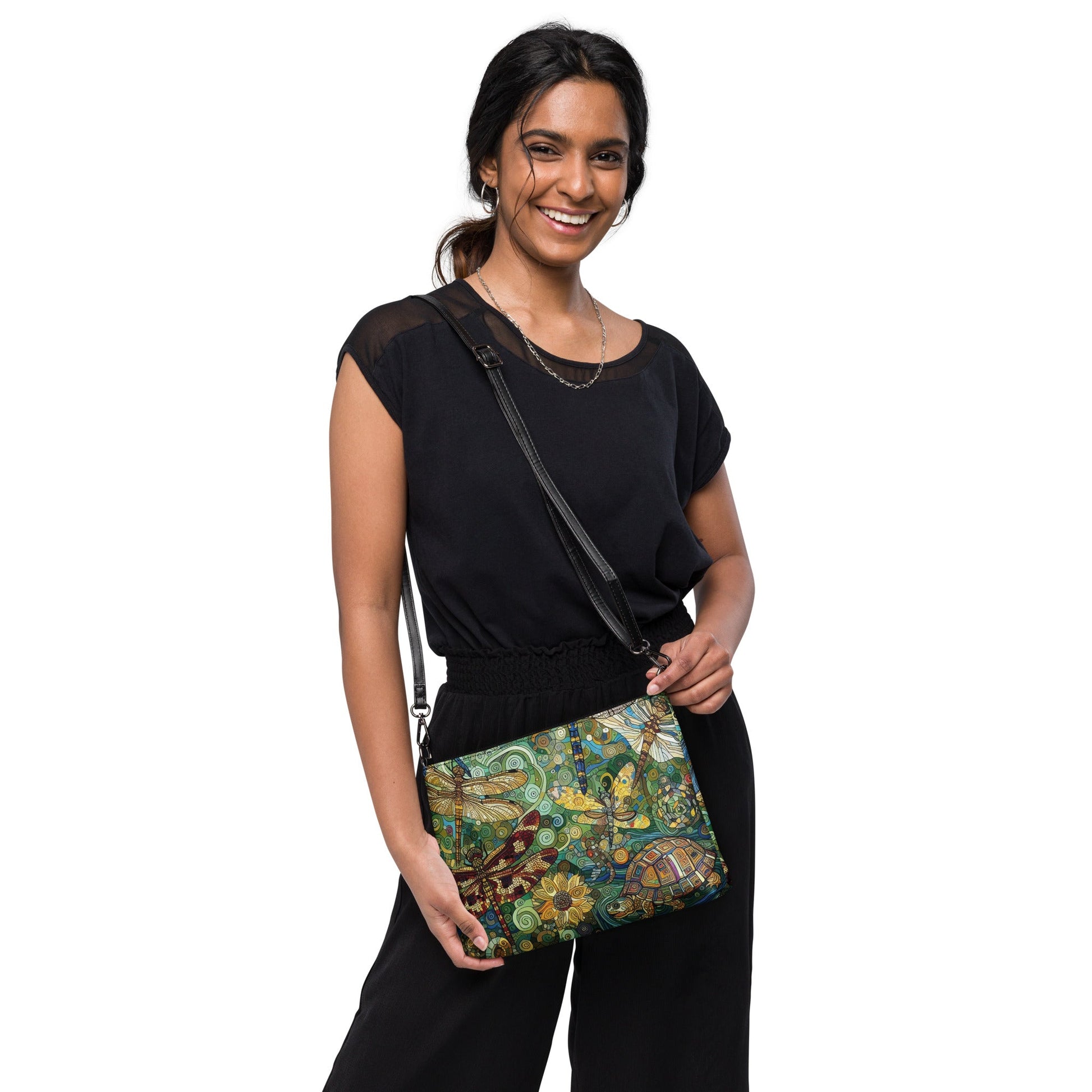 Dragonflies Crossbody bag - Gregg Acini Adoree Designs - Handbag