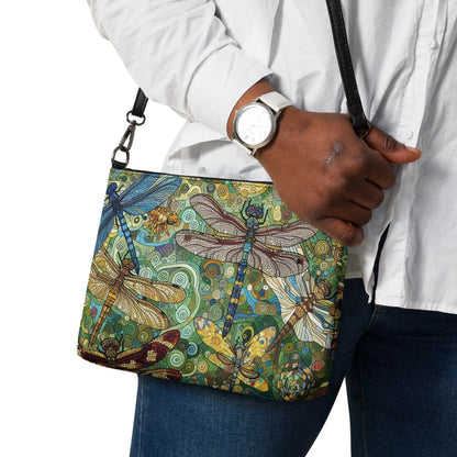Dragonflies Crossbody bag - Gregg Acini Adoree Designs - Handbag