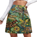 Dragonflies Mini Skirt - Gregg Acini Adoree Designs - Women's Skirts & Dresses
