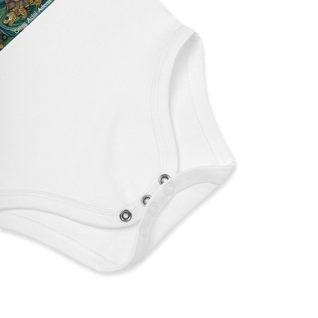 Dragonflies Organic cotton baby bodysuit - Gregg Acini Adoree Designs - Baby Bodysuit