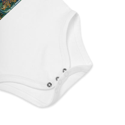 Dragonflies Organic cotton baby bodysuit - Gregg Acini Adoree Designs - Baby Bodysuit