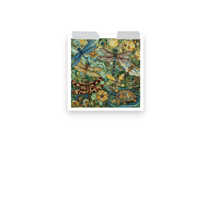 Dragonflies Photo paper poster - Gregg Acini Adoree Designs - Art