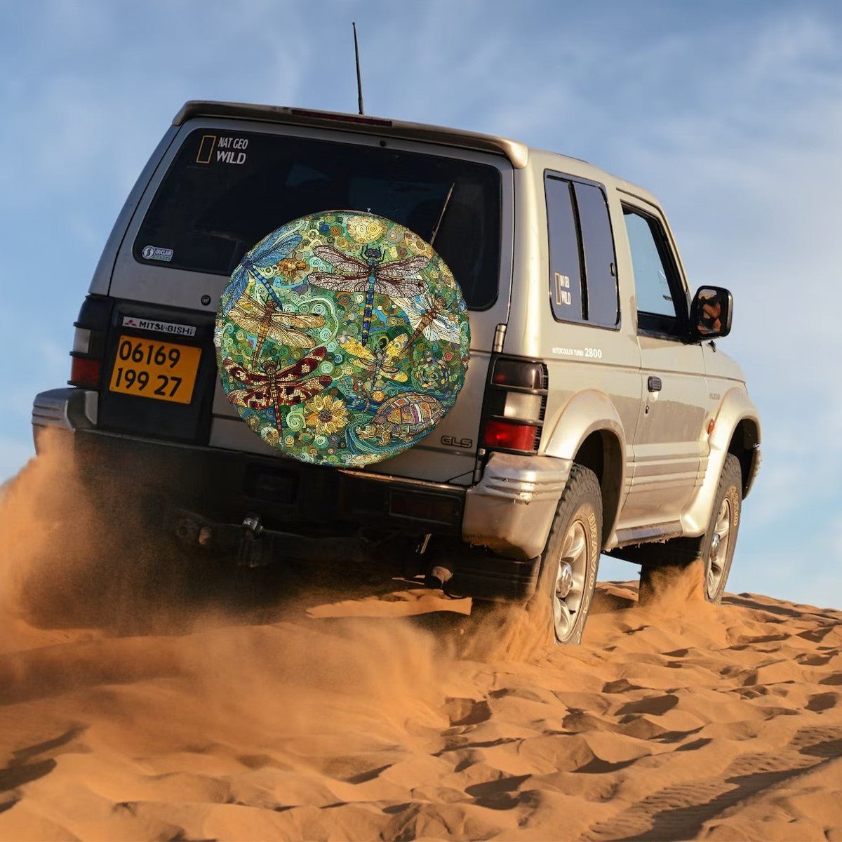 Dragonflies - Thickened Spare Tire Cover - Gregg Acini Adoree Designs - Spare Tire Cover