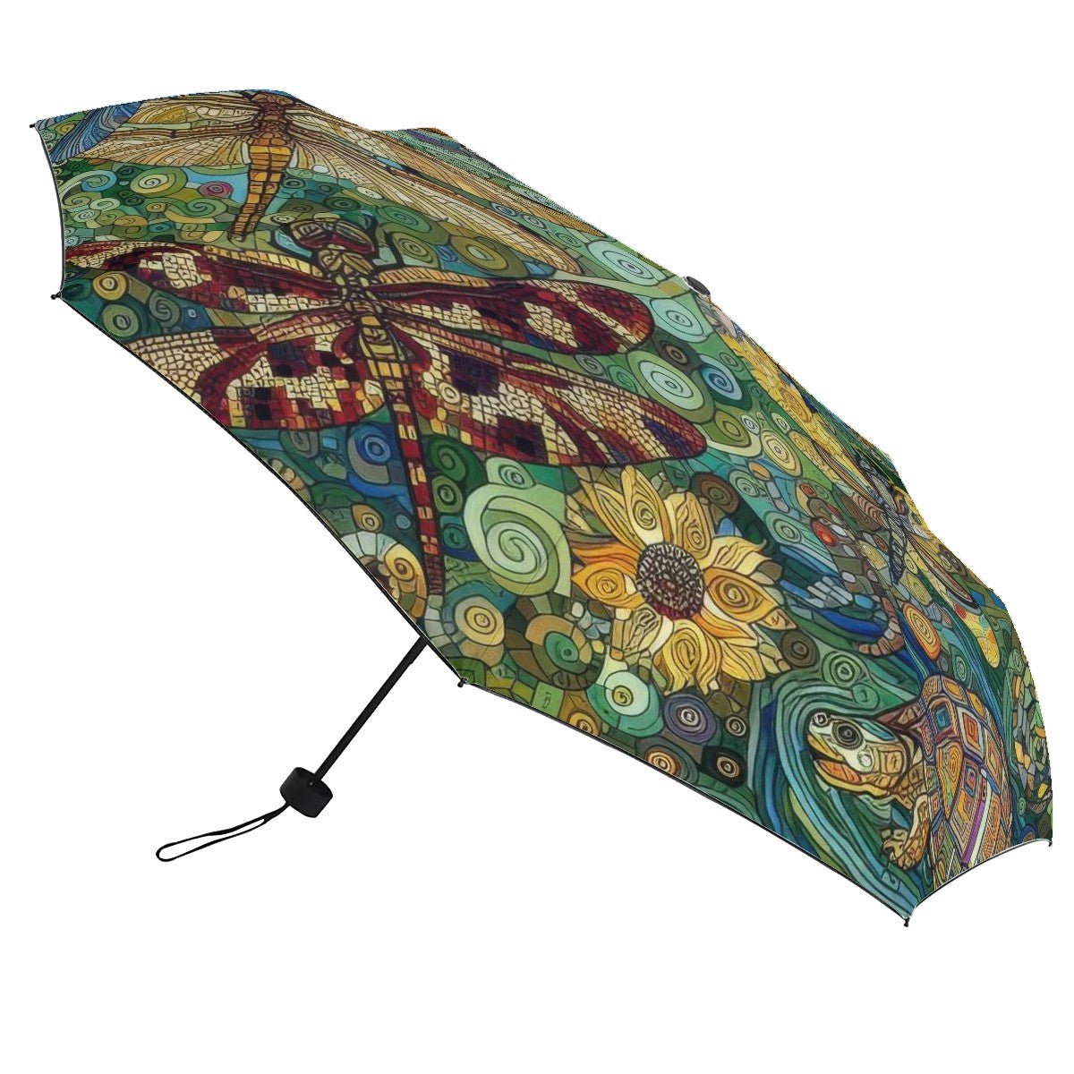 Dragonflies UV Protection Umbrella - Gregg Acini Adoree Designs - Umbrella