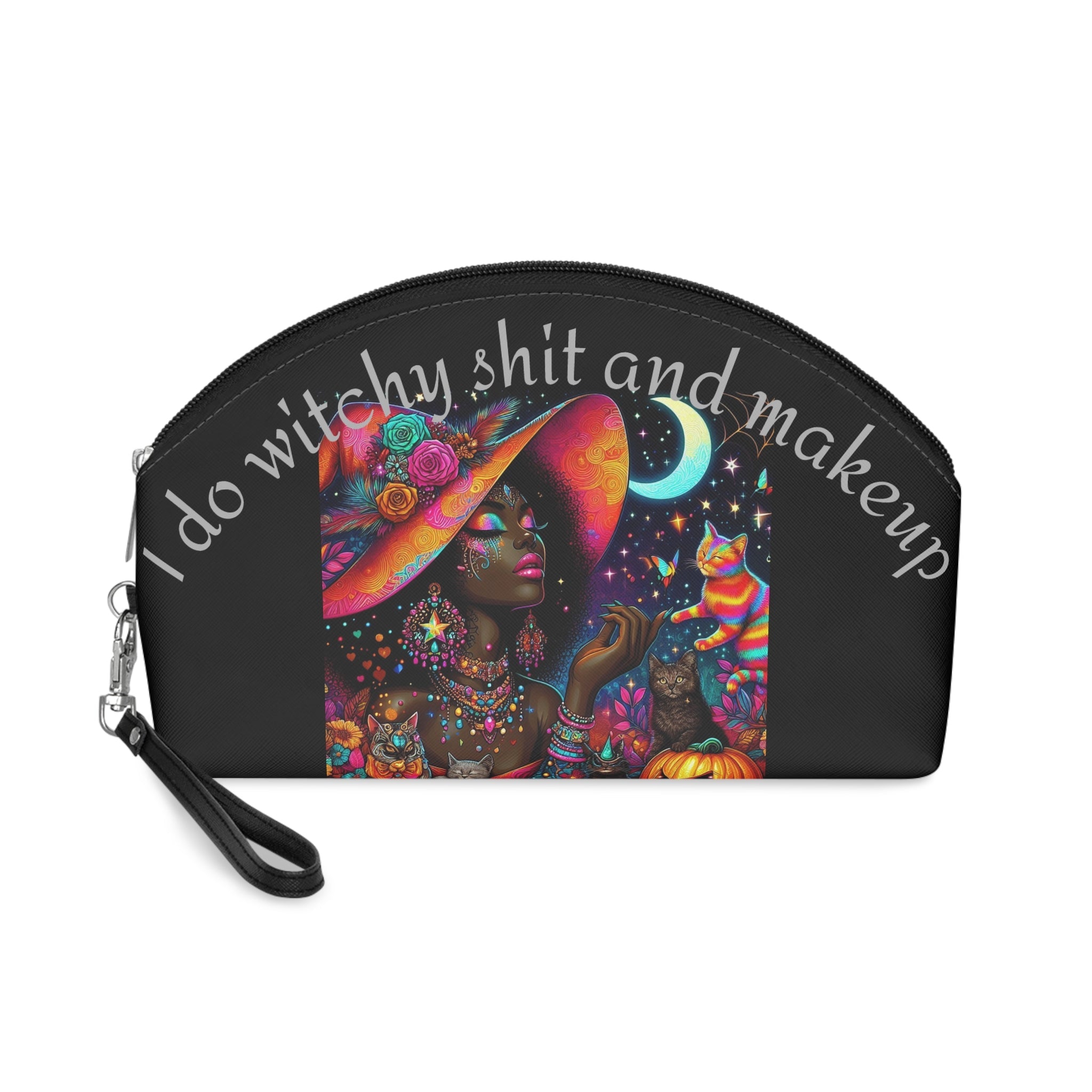 Dynamic Witch Makeup Bag – Cosmetic Pouch - Gregg Acini Adoree Designs - Bags