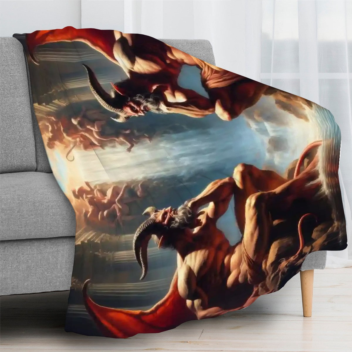 300 GSM Flannel Throw Blanket (Made in USA)
