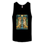 Multiple Designs Cotton Tank Top (First image shows selected design)