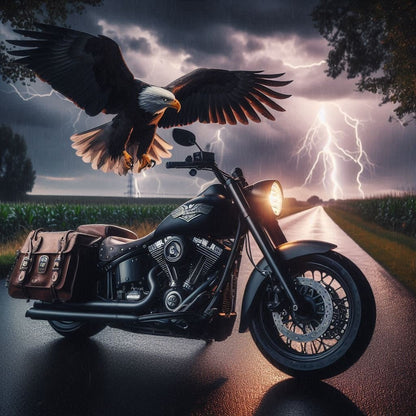 Eagle Motorcycle Study - Gregg Acini Adoree Designs - 
