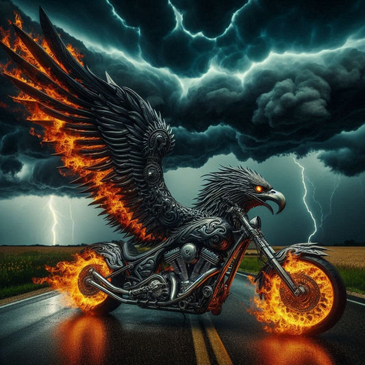 Eagle Motorcycle Study - Gregg Acini Adoree Designs - 