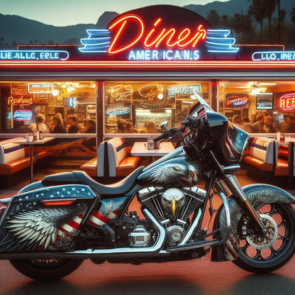 Eagle Motorcycle Study - Gregg Acini Adoree Designs - 