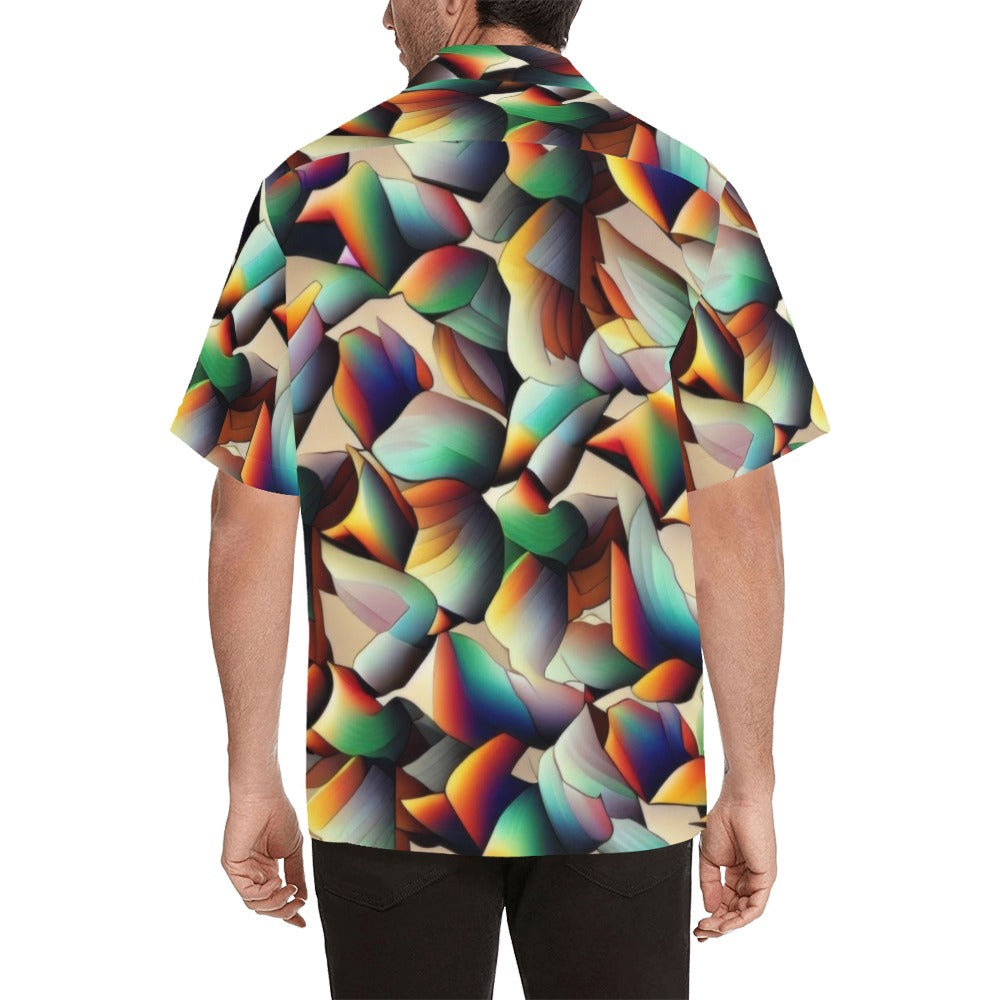 Abstract Hummingbirds Hawaiian Shirt without pocket