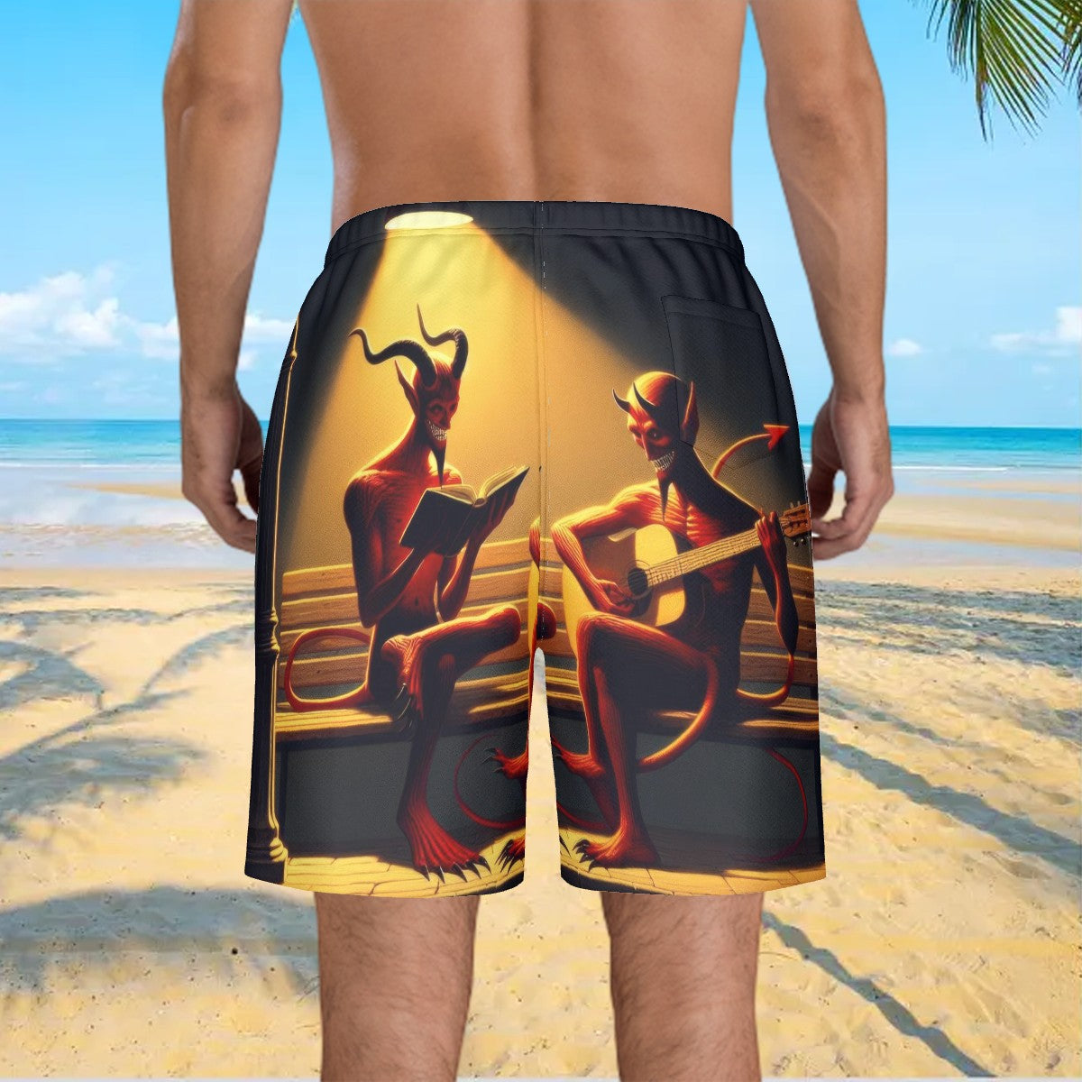 Beach Shorts (Multiple Designs Set 2 - First image shows selected design)