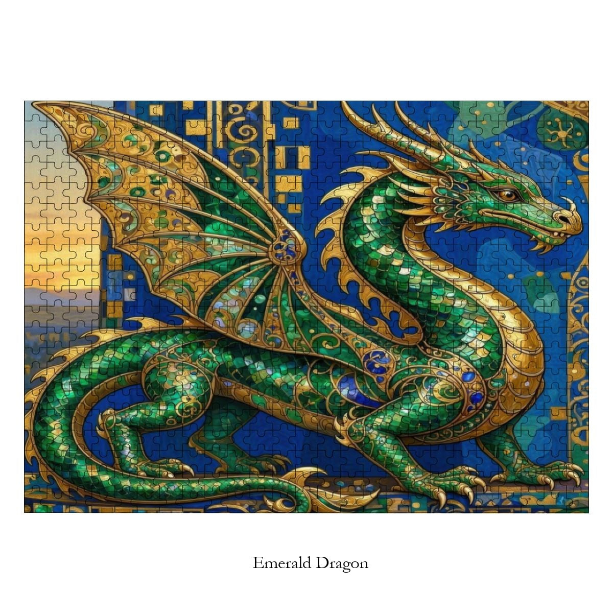 Dragon Art Wooden Jigsaw Puzzle — 500 Pieces | Multiple Designs
