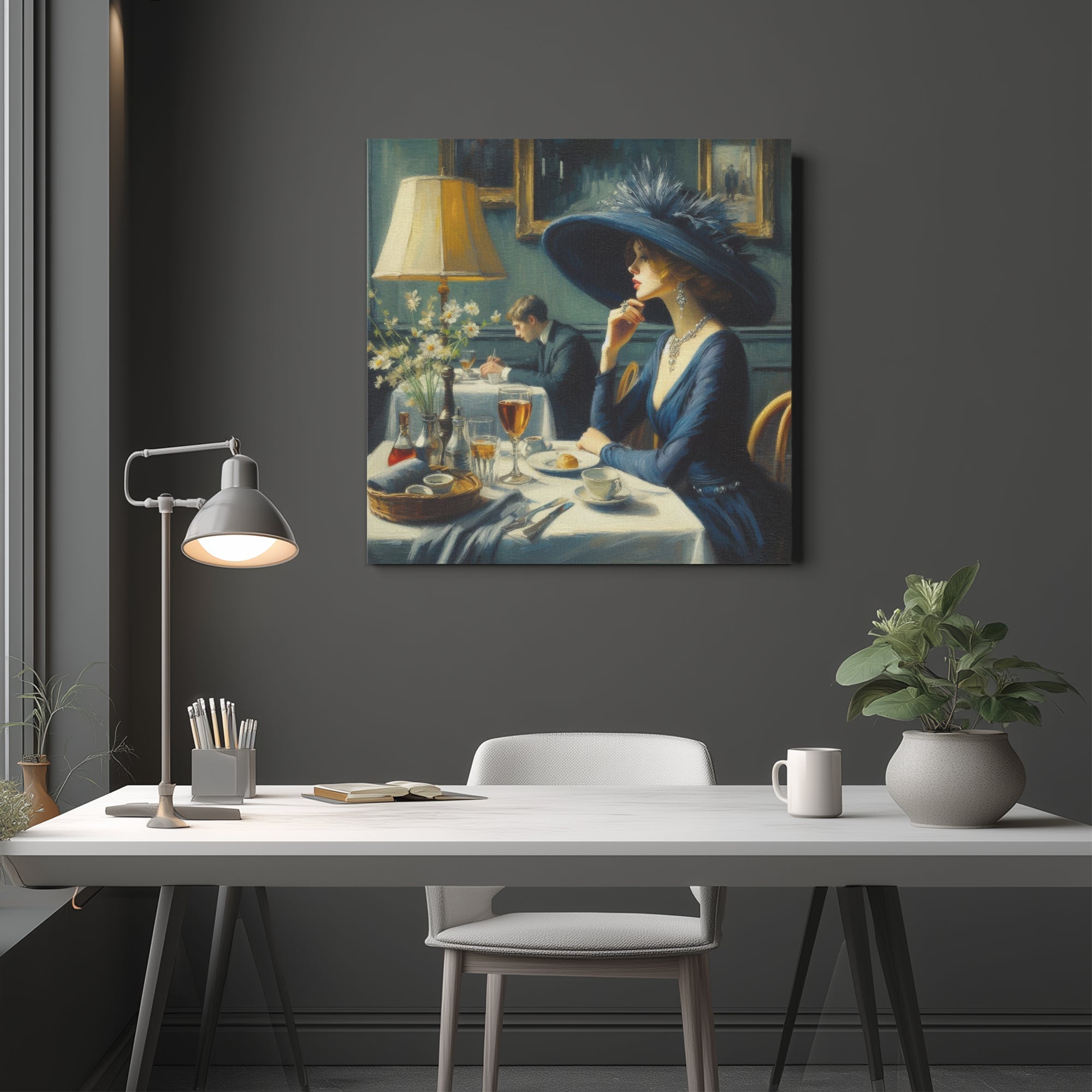 Esme 1:1 Ratio Canvas Painting - Gregg Acini Adoree Designs - Canvas