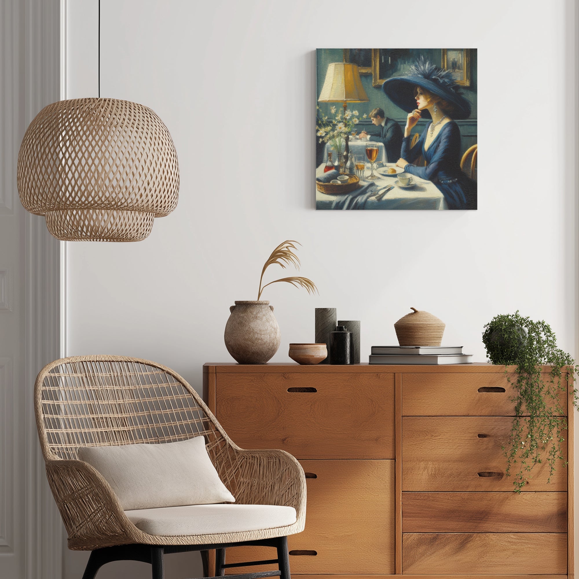 Esme 1:1 Ratio Canvas Painting - Gregg Acini Adoree Designs - Canvas