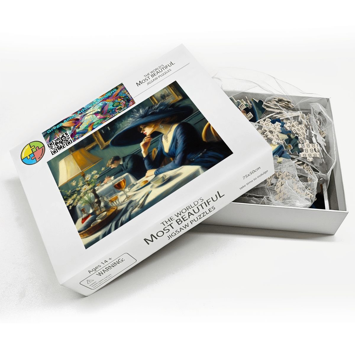 Esme Wooden Jigsaw Puzzles 1000 pcs - Gregg Acini Adoree Designs - Jigsaw Puzzle