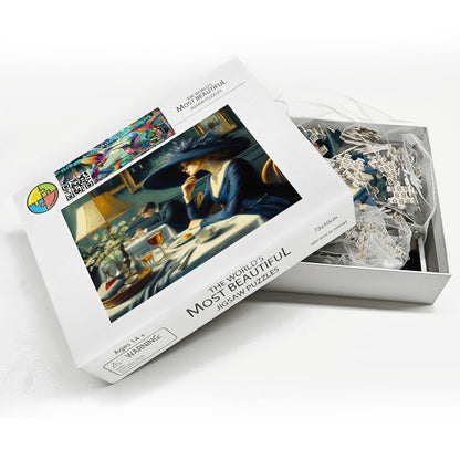 Esme Wooden Jigsaw Puzzles 1000 pcs - Gregg Acini Adoree Designs - Jigsaw Puzzle