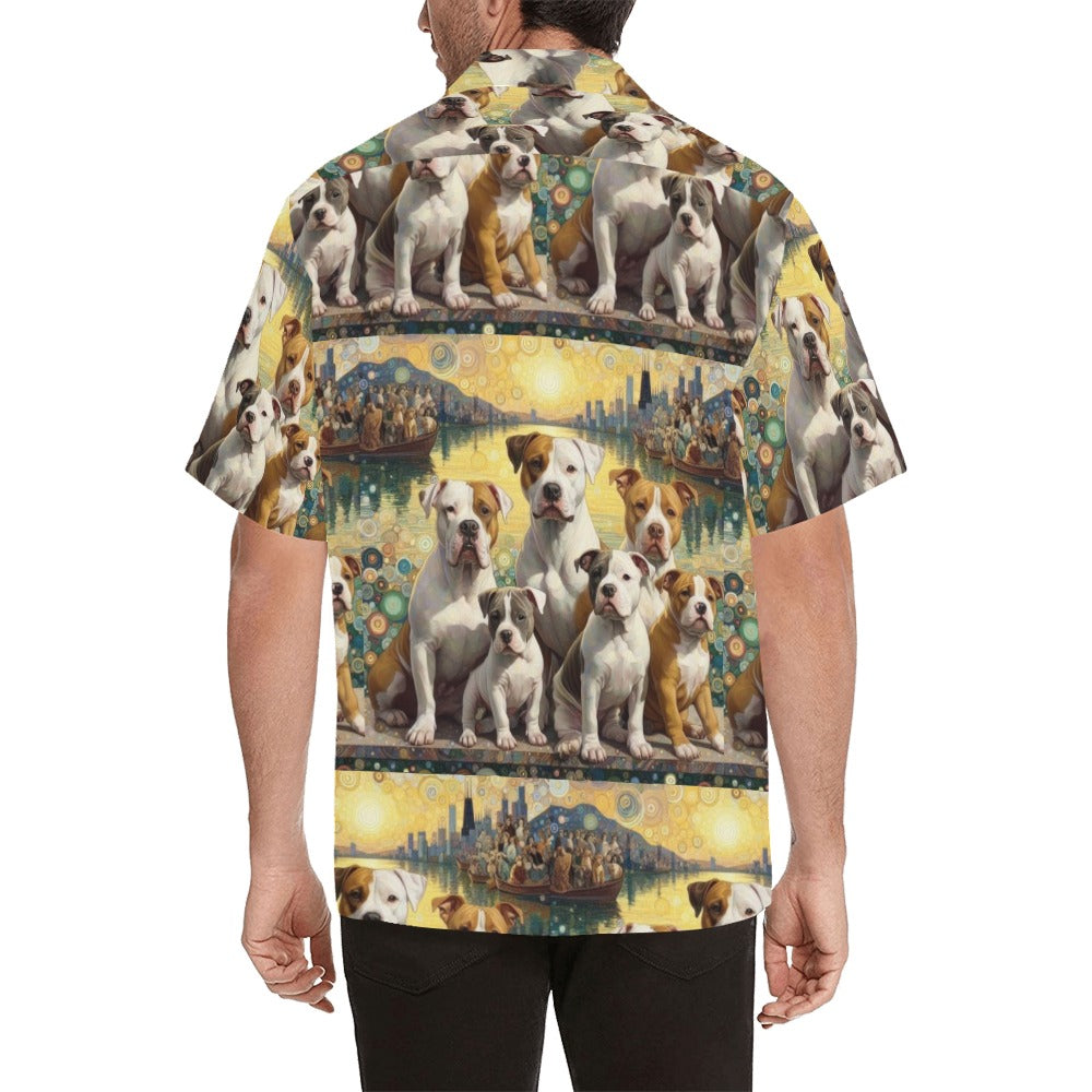 Pibbles3 Hawaiian Shirt without pocket