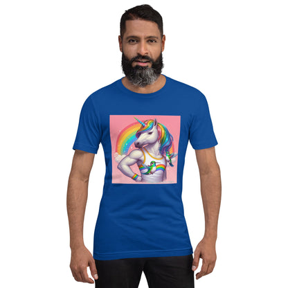 Fabulous Unicorn Unisex t-shirt by Gregg Acini Adoree Designs - Gregg Acini Adoree Designs - Tee Shirt
