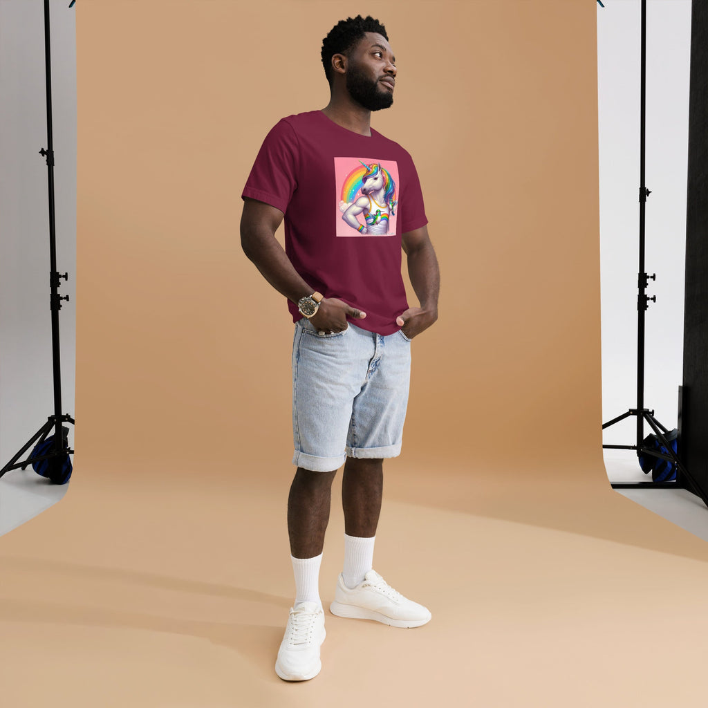 Fabulous Unicorn Unisex t-shirt by Gregg Acini Adoree Designs - Gregg Acini Adoree Designs - Tee Shirt