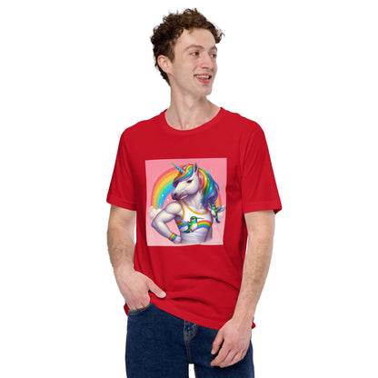 Fabulous Unicorn Unisex t-shirt by Gregg Acini Adoree Designs - Gregg Acini Adoree Designs - Tee Shirt