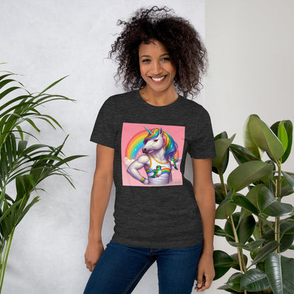 Fabulous Unicorn Unisex t-shirt by Gregg Acini Adoree Designs - Gregg Acini Adoree Designs - Tee Shirt