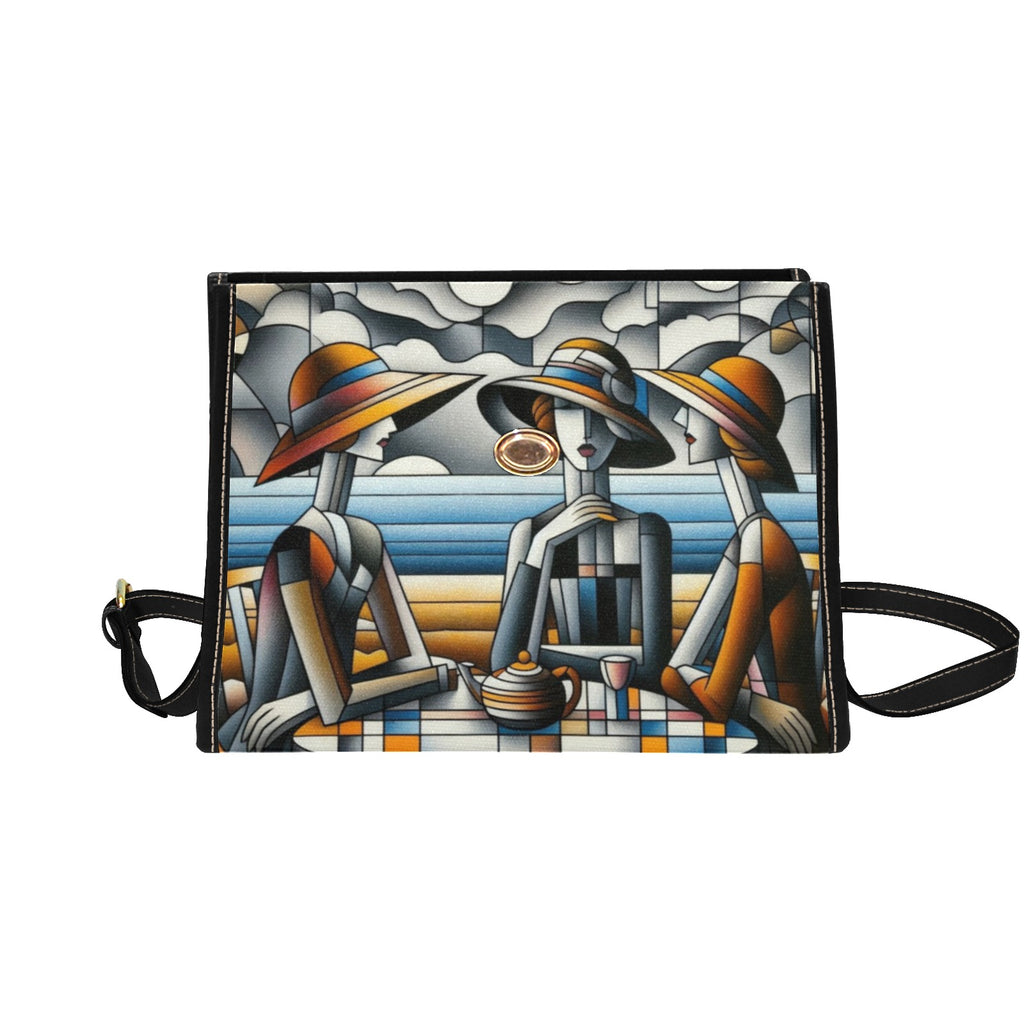 Klee Ladies 4 Satchel Waterproof Canvas Bag