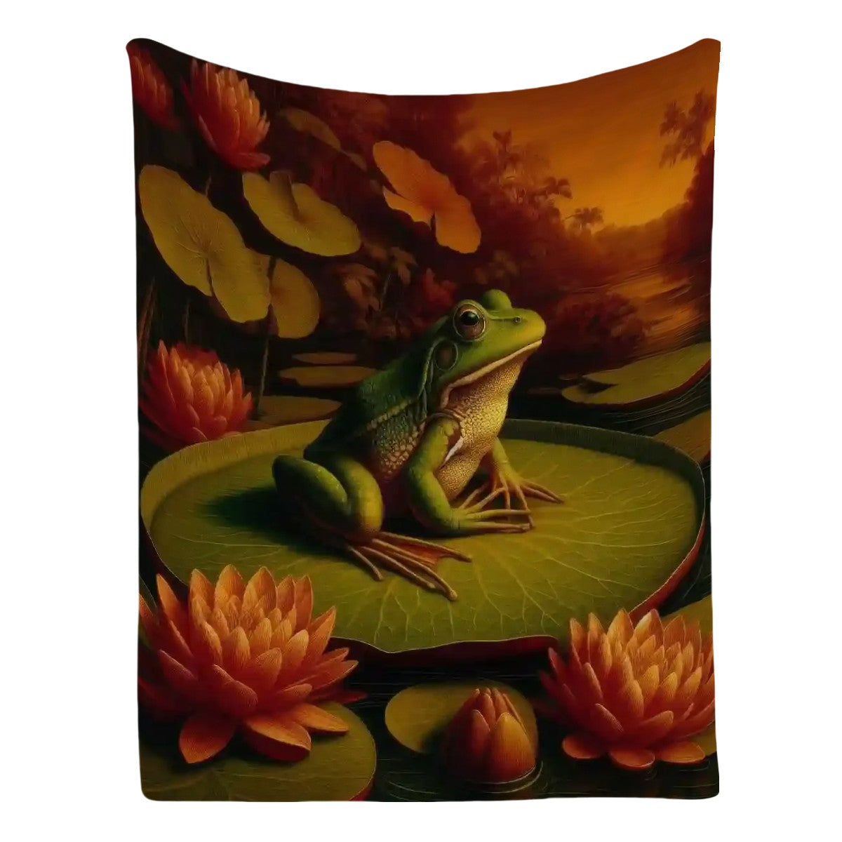 300 GSM Flannel Throw Blanket (Made in USA)