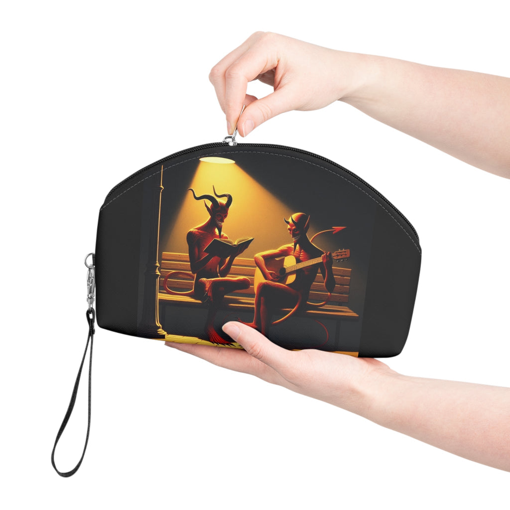 Fiend Friends Makeup Bag – Cosmetic Pouch - Gregg Acini Adoree Designs - Bags