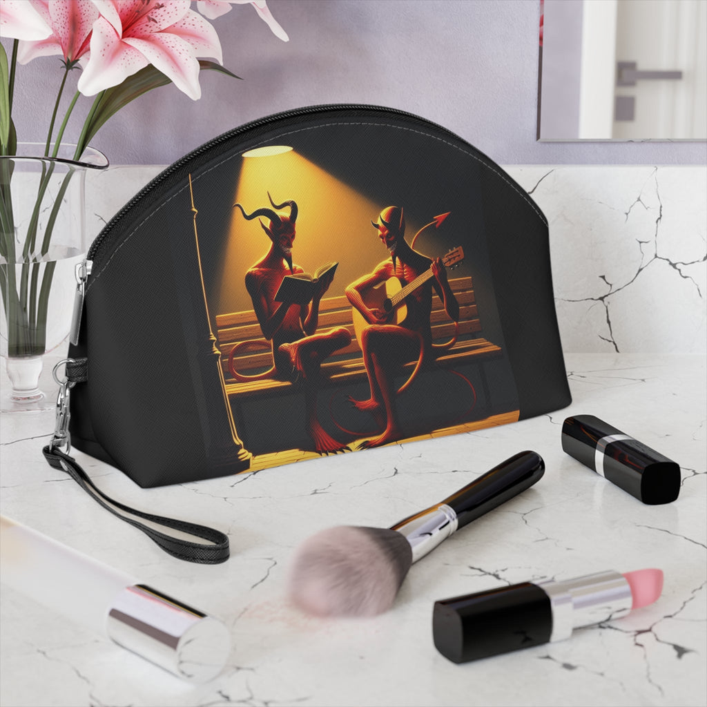 Fiend Friends Makeup Bag – Cosmetic Pouch - Gregg Acini Adoree Designs - Bags