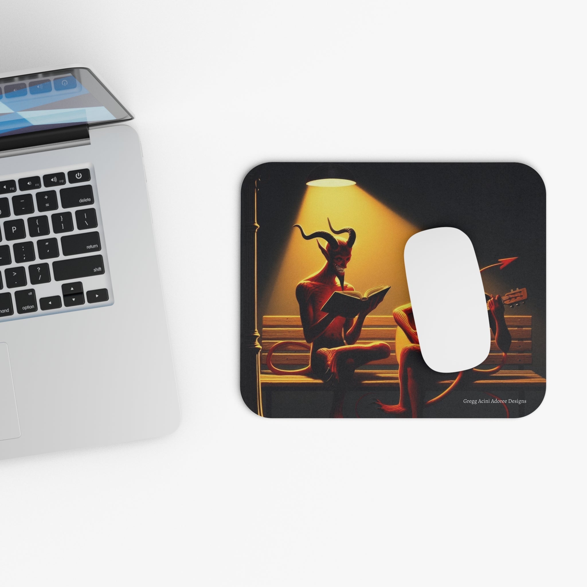 Fiend Friends Mouse Pad - Gregg Acini Adoree Designs - Computer Accessories