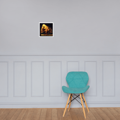 Fiend Friends Photo paper poster - Gregg Acini Adoree Designs - Poster