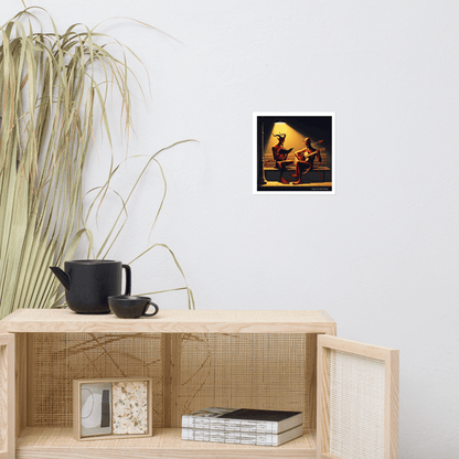 Fiend Friends Photo paper poster - Gregg Acini Adoree Designs - Poster