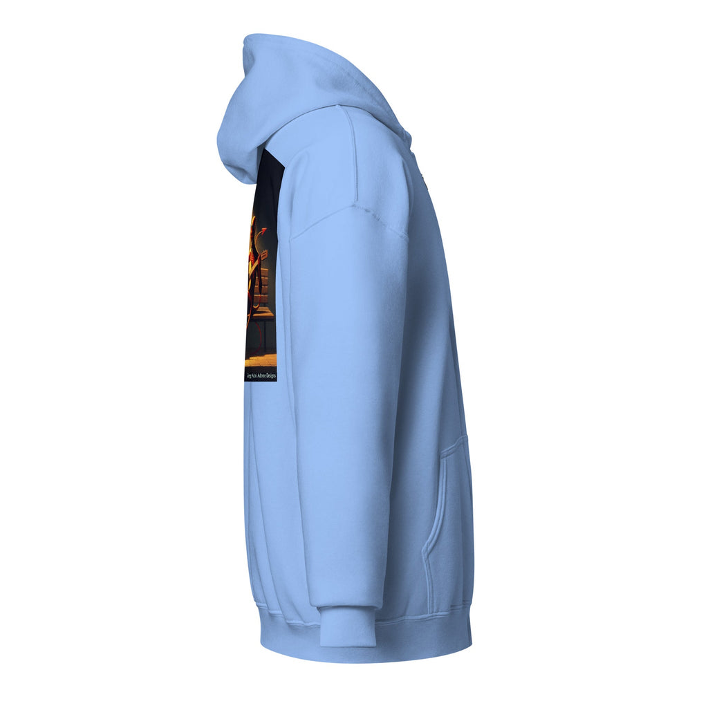 Fiend Friends Unisex heavy blend zip hoodie - Gregg Acini Adoree Designs - Hoodie