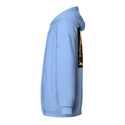 Fiend Friends Unisex heavy blend zip hoodie - Gregg Acini Adoree Designs - Hoodie