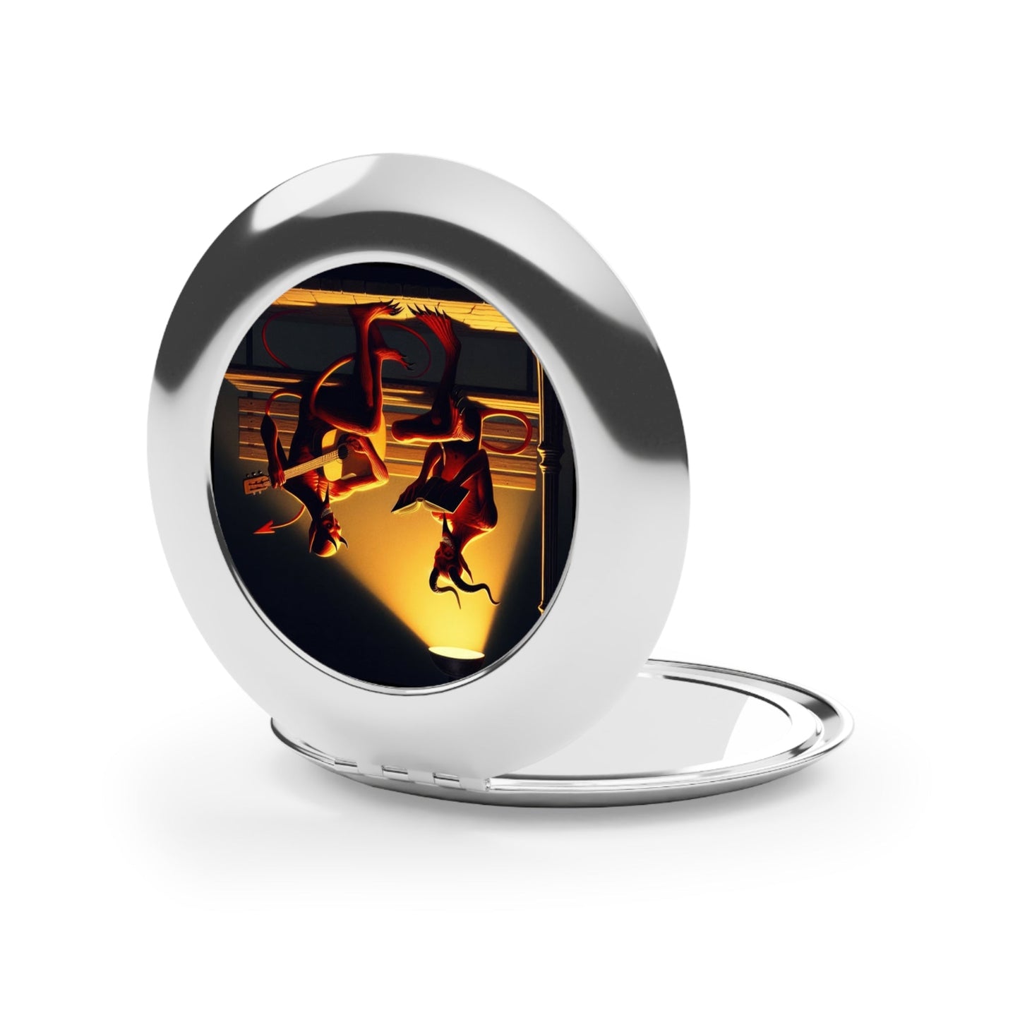 Fiend Friends Vintage Travel Mirror - Gregg Acini Adoree Designs - Accessories