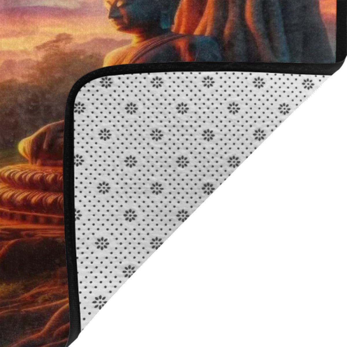 Flannel Non Slip Area Rug (Multiple Sizes) - Gregg Acini Adoree Designs - Rugs & Mats