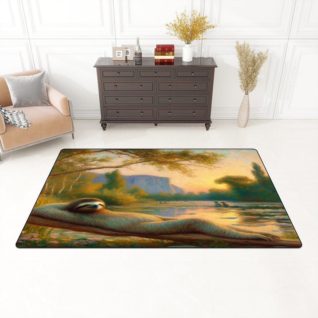 Flannel Non Slip Area Rug (Multiple Sizes) - Gregg Acini Adoree Designs - Rugs & Mats