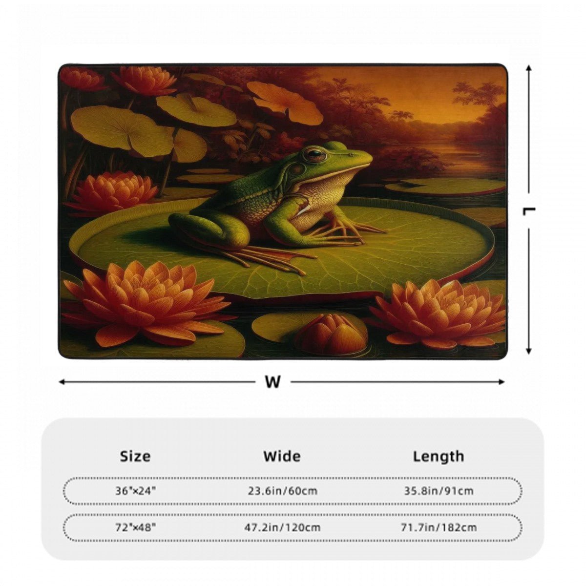 Flannel Non Slip Area Rug (Multiple Sizes) - Gregg Acini Adoree Designs - Rugs & Mats