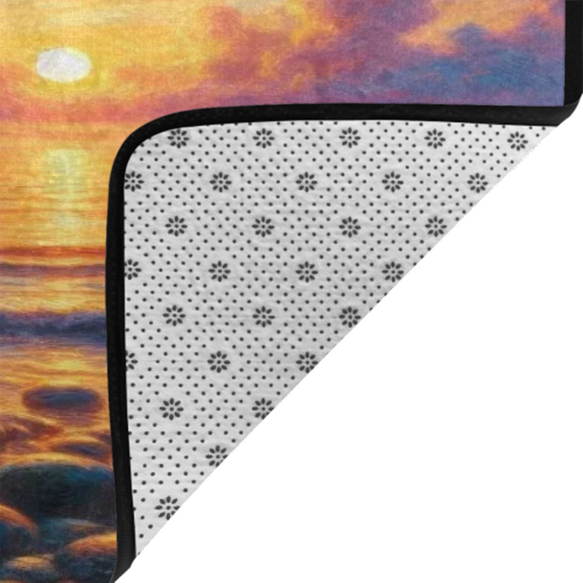 Flannel Non Slip Area Rug (Multiple Sizes) - Gregg Acini Adoree Designs - Rugs & Mats