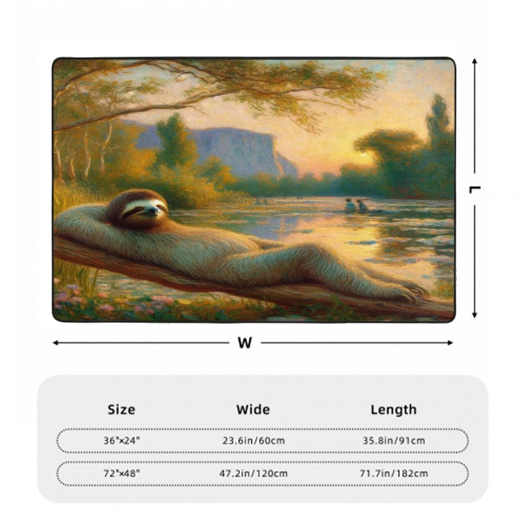 Flannel Non Slip Area Rug (Multiple Sizes) - Gregg Acini Adoree Designs - Rugs & Mats