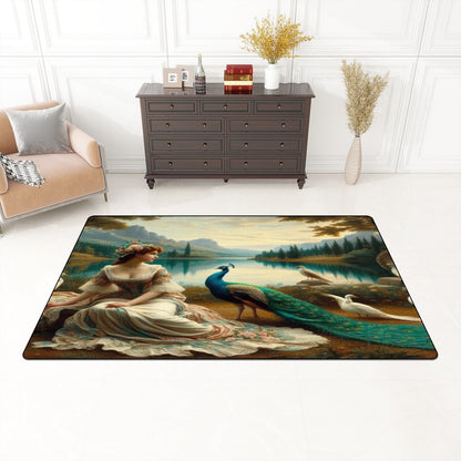 Flannel Non Slip Area Rug (Multiple Sizes) - Gregg Acini Adoree Designs - Rugs & Mats