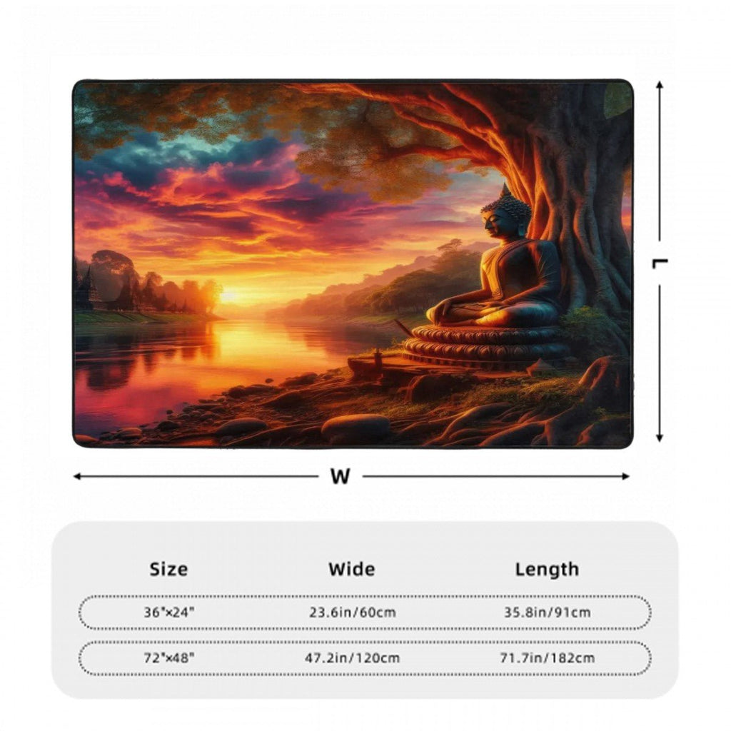 Flannel Non Slip Area Rug (Multiple Sizes) - Gregg Acini Adoree Designs - Rugs & Mats