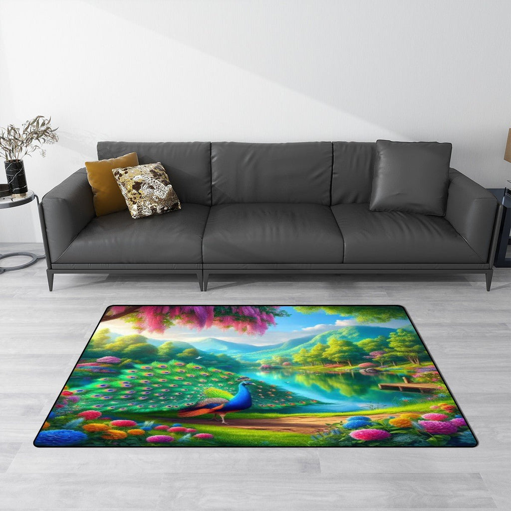 Flannel Non Slip Area Rug (Multiple Sizes) - Gregg Acini Adoree Designs - Rugs & Mats