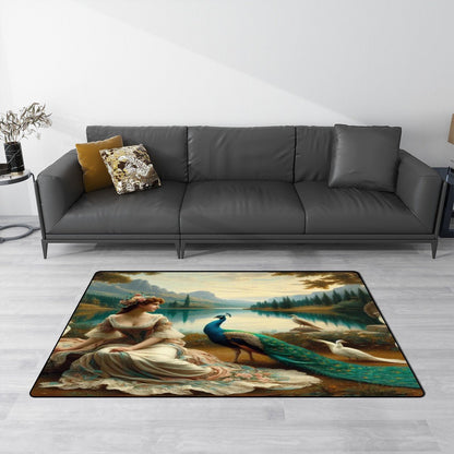 Flannel Non Slip Area Rug (Multiple Sizes) - Gregg Acini Adoree Designs - Rugs & Mats