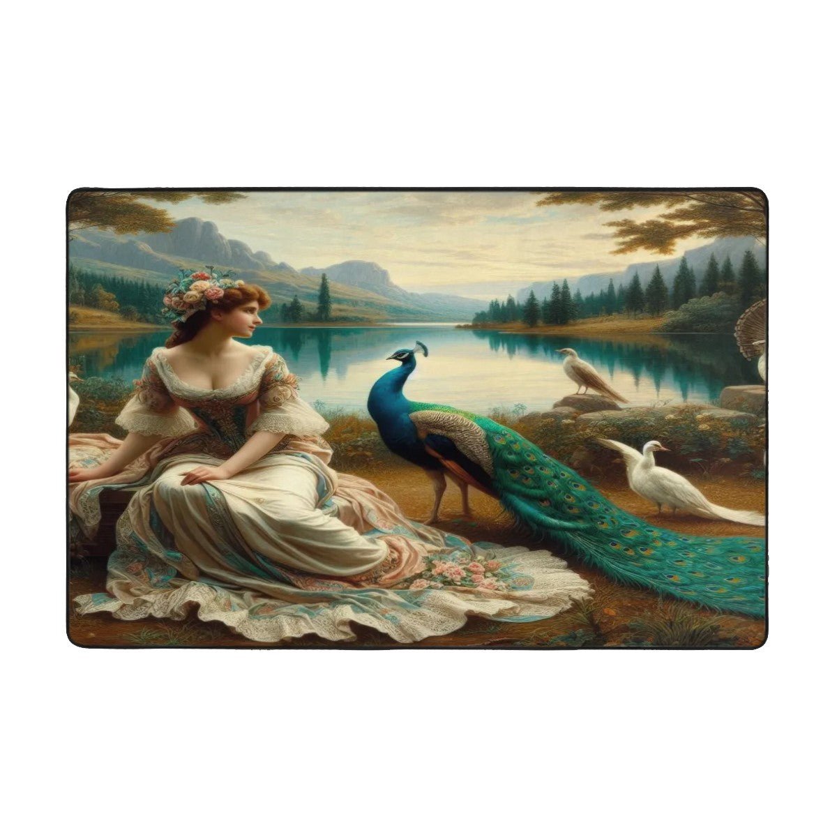 Flannel Non Slip Area Rug (Multiple Sizes) - Gregg Acini Adoree Designs - Rugs & Mats