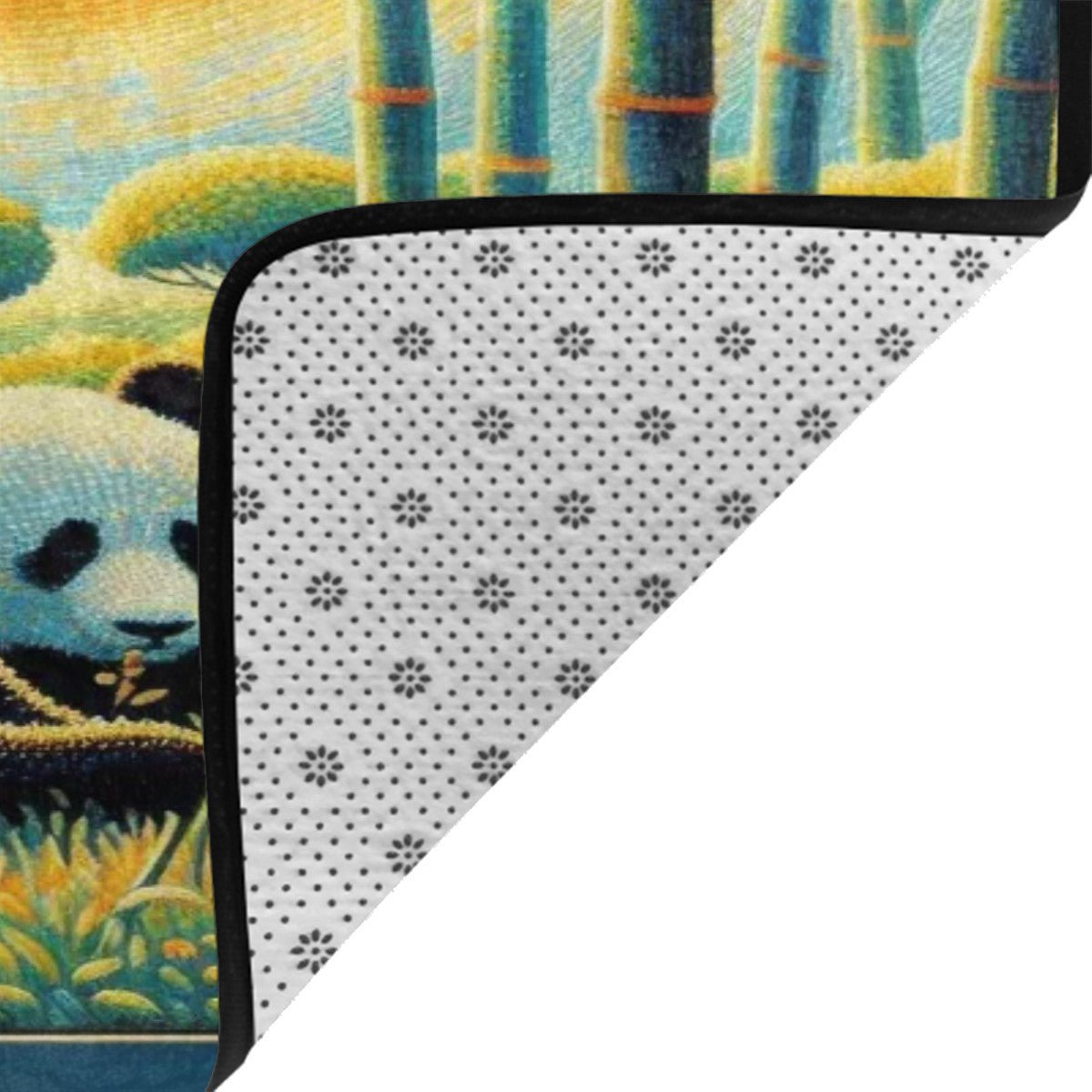 Flannel Non Slip Area Rug (Multiple Sizes) - Gregg Acini Adoree Designs - Rugs & Mats