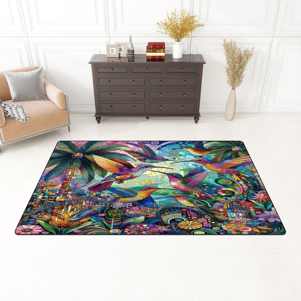 Flannel Non Slip Area Rug (Multiple Sizes) - Gregg Acini Adoree Designs - Rugs & Mats