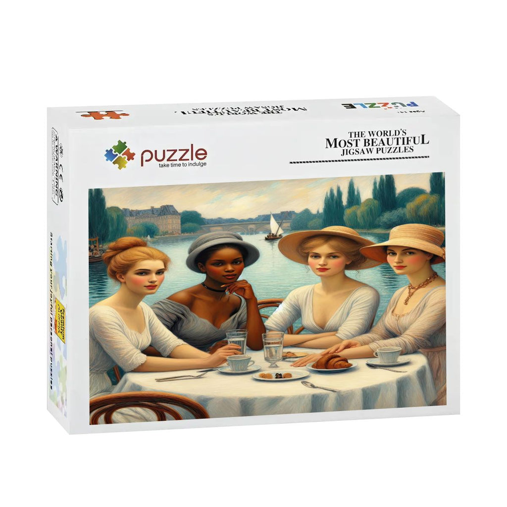 Florence is Late Wooden Jigsaw Puzzles 500 pcs - Gregg Acini Adoree Designs - Jigsaw Puzzle