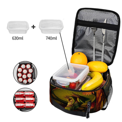 Frog on a Lilypad Lunch Bag - Gregg Acini Adoree Designs - Lunch Bag